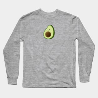 Cute Avocado Drawing Long Sleeve T-Shirt